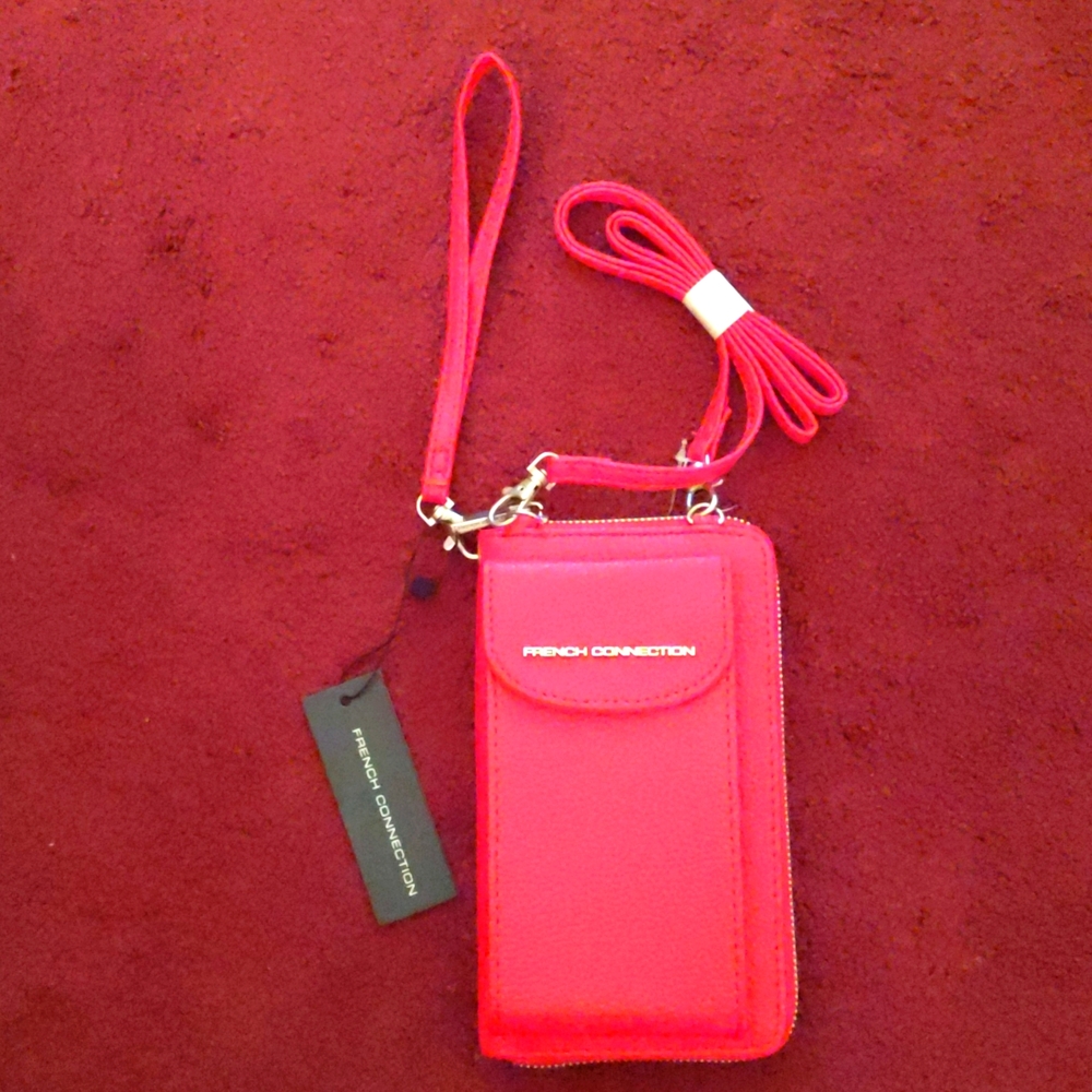 French Connection Red Phone Crossbody
